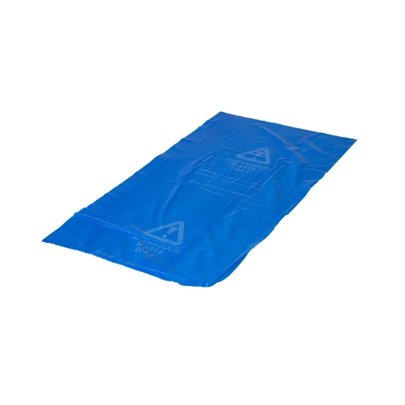 RS PRO Spill Kit High Tensile Strength 46cm x 90cm Blue Plastic Disposal Bag 193-8438