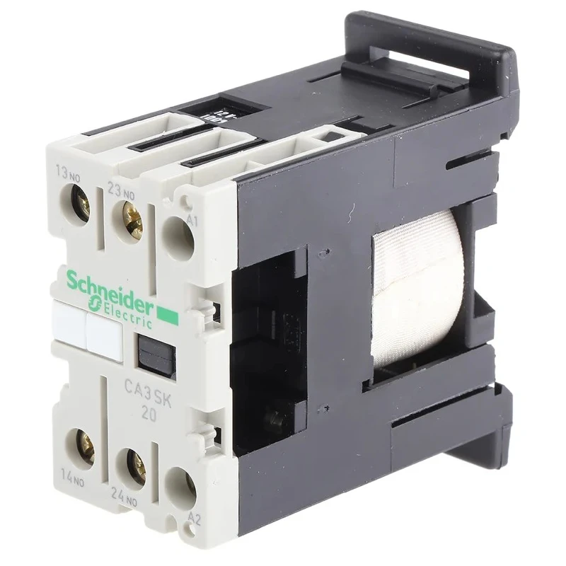 Schneider Electric TeSyS CA Contactor 12V Coil 2-Pole 10A 600V AC CA3SK20JD