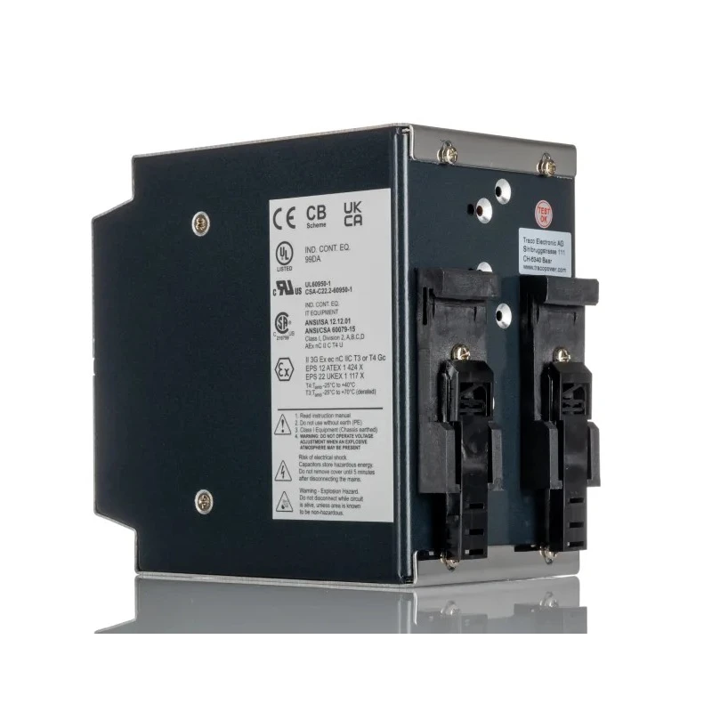 TRACOPOWER TSP Switched Mode DIN Rail Power Supply 1 Phase, 264V AC Input, 28V DC, 15A Output, 360W TSP 360-124 EX