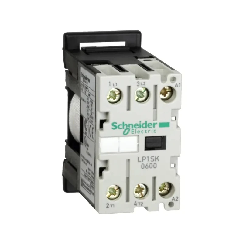 Schneider Electric TeSyS SK Contactor, 2-Pole, 12A, 24V DC Coil, 690V AC Contact Voltage LP1SK0600BD