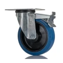 LAG Braked Swivel Castor 200 kg Capacity 150 mm Wheel 32067B FR