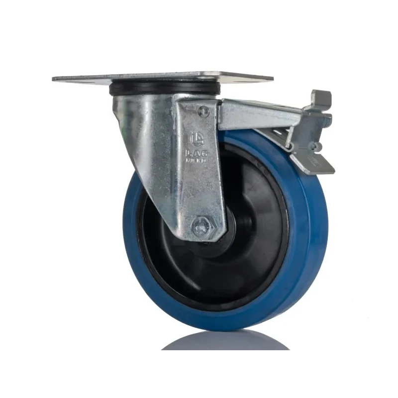 LAG Braked Swivel Castor 200 kg Capacity 150 mm Wheel 32067B FR
