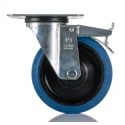 LAG Braked Swivel Castor 200 kg Capacity 150 mm Wheel 32067B FR