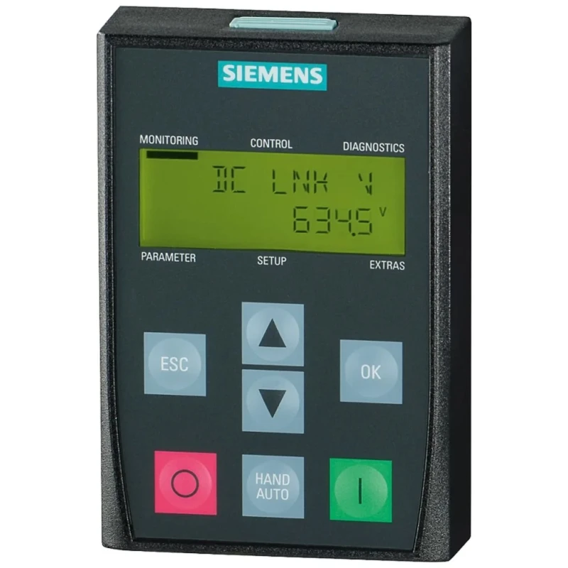 Siemens SINAMICS Control Panel Inverter Accessory for G120 Series, Ethernet Interface, Standards PL d, EN 6SL3255-0AA00-4CA1