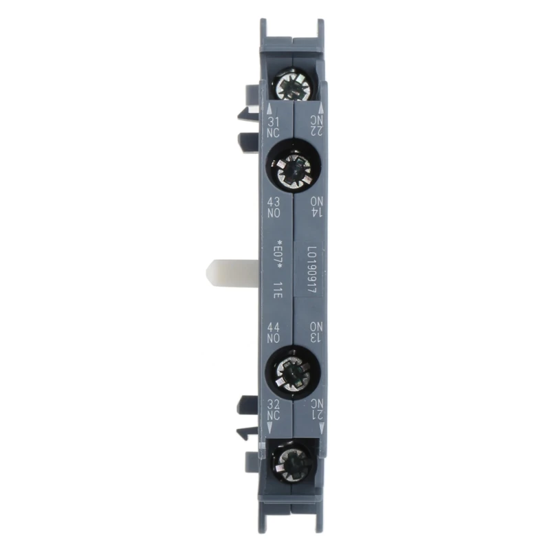 Siemens Auxiliary Switch Block 2 Contact 1 NO/1 NC SIRIUS Snap-On 10A 500V 3RH1921-1DA11