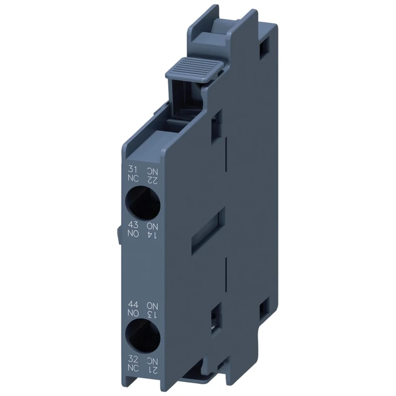 Siemens Auxiliary Switch Block 2 Contact 1 NO/1 NC SIRIUS Snap-On 10A 500V 3RH1921-1DA11
