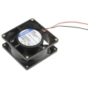 ebm-papst 8300 Series Compact DC Axial Fan 24V DC, 6W Power, 80 m³/h Air Flow, 80mm Frame IP20 