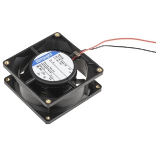 ebm-papst 8300 Series Compact DC Axial Fan 24V DC, 6W Power, 80 m³/h Air Flow, 80mm Frame IP20 