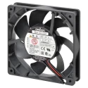 Omron R89F Series Axial Fan 24V DC 3.6W 150mA 1.66 m³/min Air Flow 92mm Square Frame R89F-DS0925H-S1