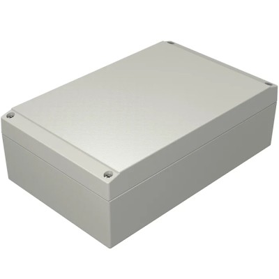 Rose Aluform Series Grey Grey Lid Die Cast Aluminium Enclosure IP66 IK09 72.5 mm x 220 mm x 140 mm 