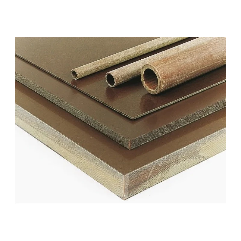 Tufnol Brown Synthetic Resin Bonded Paper Plastic Sheet 590 mm x 285 mm x 25 mm 194-1182