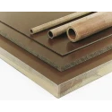 Tufnol Brown Synthetic Resin Bonded Paper Plastic Sheet 590 mm x 285 mm x 4 mm Kraft Paper Phenolic Resin 194-1132
