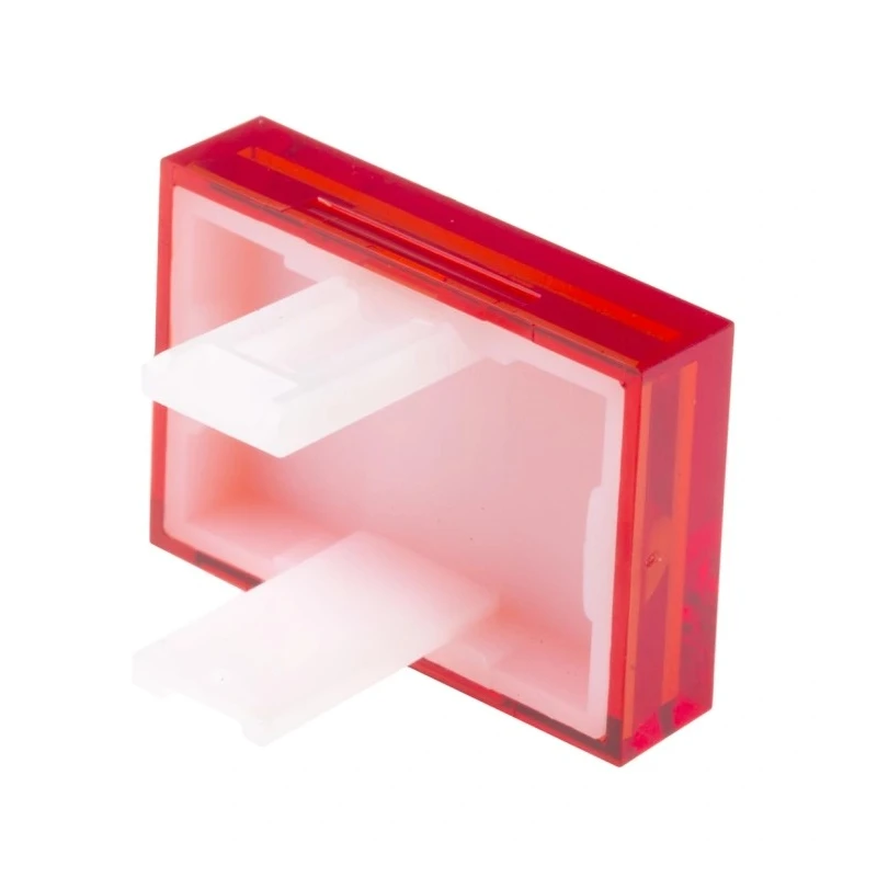 RS PRO Red Rectangular Push Button Lens for Use with SD16 Series 745-2584