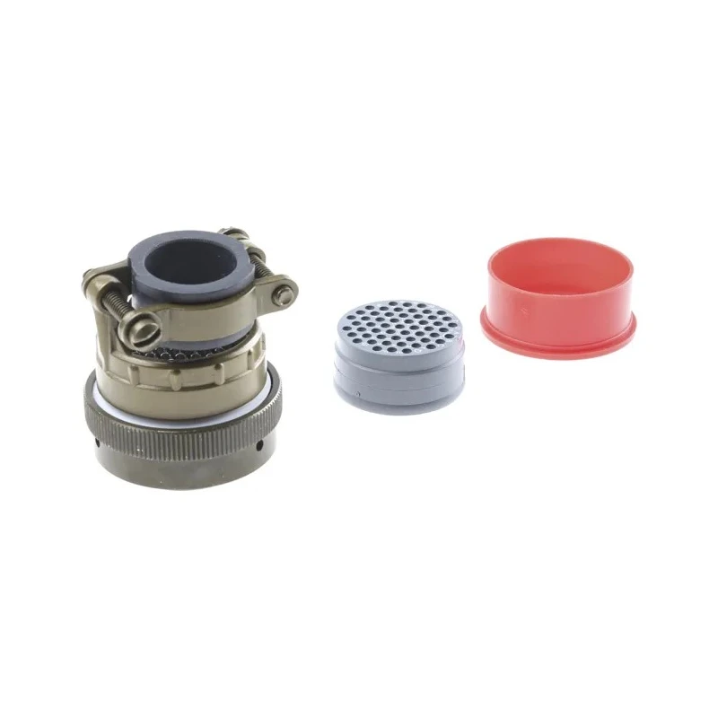 Souriau Sunbank by Eaton MIL Spec Circular Connector 55 Way Cable Copper Alloy Straight 7.5A Current 85106EC2255S50