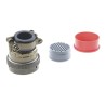 Souriau Sunbank by Eaton MIL Spec Circular Connector 55 Way Cable Copper Alloy Straight 7.5A Current 85106EC2255S50