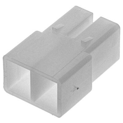 TE Connectivity FASTIN-FASTON .250 2 Way Nylon Crimp Terminal Housing 0.25 in Tab Size 180923