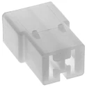 TE Connectivity FASTIN-FASTON .250 2 Way Nylon Crimp Terminal Housing 0.25 in Tab Size 180923