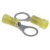 TE Connectivity PLASTI-GRIP Insulated Ring Terminal M10 Stud Size 12 AWG 10 AWG Wire Size Yellow 130677