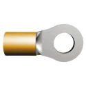 TE Connectivity STRATO-THERM Insulated Ring Terminal M2.5 Stud Size 22 AWG to 16 AWG Wire Size Orange 321884