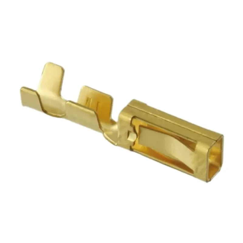 TE Connectivity AMPMODU MOD I Series Female Crimp Terminal, 22 AWG Min Crimp, 18 AWG Max 102100-1