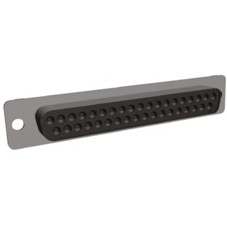 TE Connectivity AMPLIMITE HDP-20 37 Way Straight Cable D-Sub Connector Female 250V Crimp Termination 205209-7