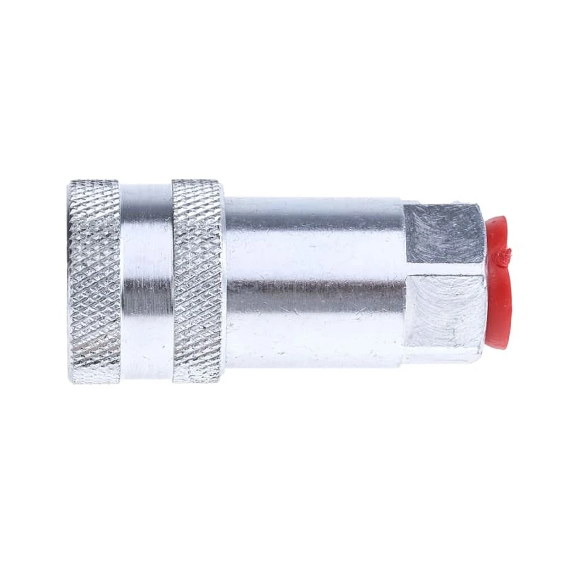RS PRO Steel Hydraulic Quick Connect Coupling Female BSP 1/4 in 400 bar Passivated Zinc Plated 745-4704