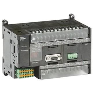 Omron PLC CPU CP1H Series 24-Input DC, 16 Outputs Transistor Output DIN Rail Mount 
