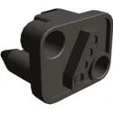 TE Connectivity Metrimate Male Connector Housing 4 Way 1 Row Straight 5.08mm Pitch 212608-1