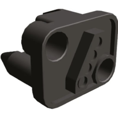 TE Connectivity Metrimate Male Connector Housing 4 Way 1 Row Straight 5.08mm Pitch 212608-1