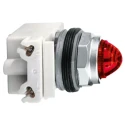 Schneider Electric Panel Mount Red LED Pilot Light Harmony 30 mm Cutout IP66 Round 9001KP40R9
