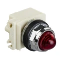 Schneider Electric Panel Mount Red LED Pilot Light Harmony 30 mm Cutout IP66 Round 9001KP40R9