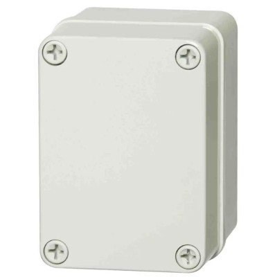 Fibox Piccolo Series Grey Lid ABS Enclosure IP66 IP67 IK07 65 mm x 110 mm x 80 mm ABS B 65 G ENCLOSURE