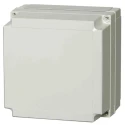 Fibox MNX Series Polycarbonate Electrical Enclosure, Grey Lid, IP66 IP67 IK08, 75 mm Height, 180 mm Width, 180 mm Length 