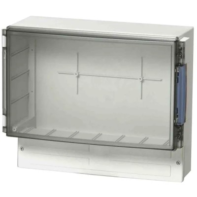 Fibox Cardmaster Series Grey Smoke Grey Lid ABS Enclosure IP65 IK07 167mm x 390mm x 316mm ABS 36/31-3 ENCLOSURE