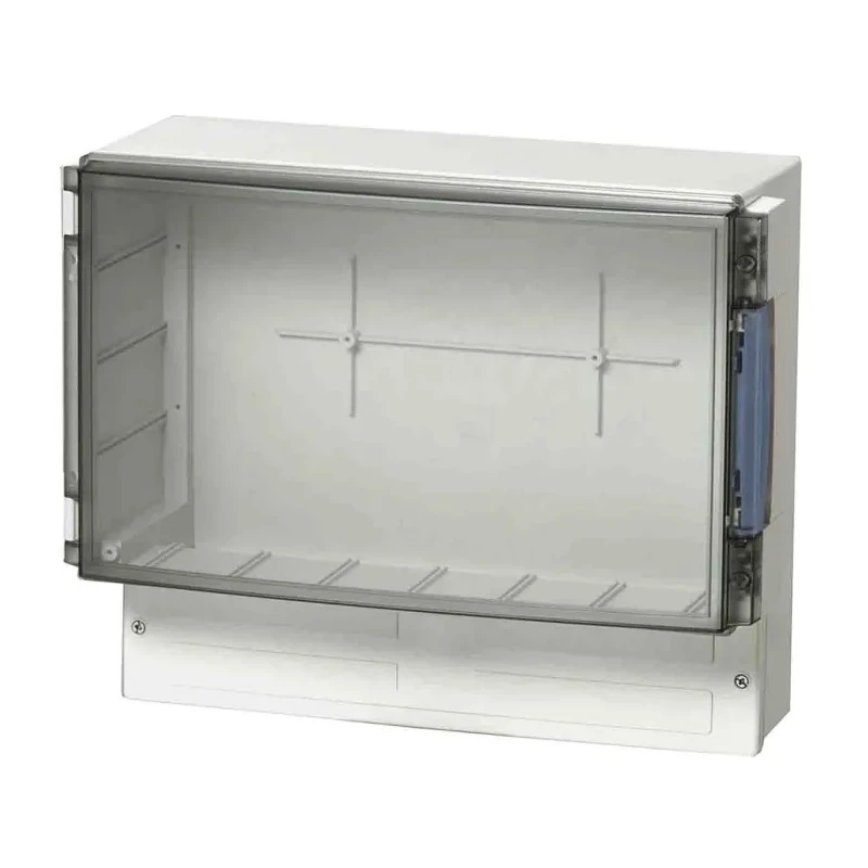 Fibox Cardmaster Series Grey Smoke Grey Lid ABS Enclosure IP65 IK07 167mm x 390mm x 316mm ABS 36/31-3 ENCLOSURE