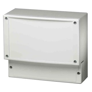 Fibox CARDMASTER Series Grey Transparent Lid Polycarbonate Enclosure IP65 IK07 IK08 102mm x 185mm x 213mm 