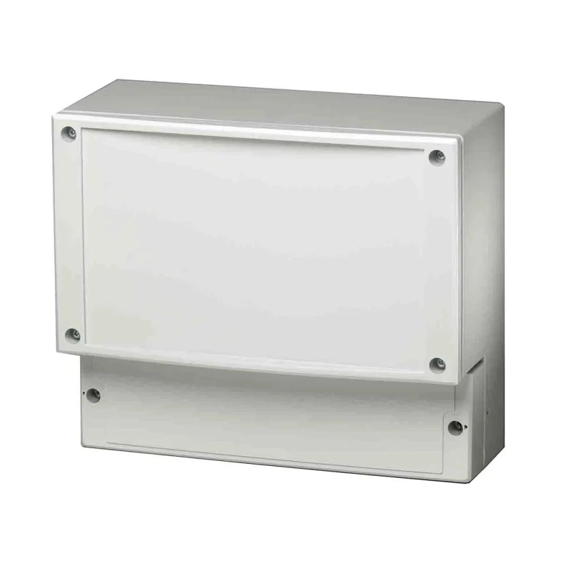 Fibox CARDMASTER Series Grey Transparent Lid Polycarbonate Enclosure IP65 IK07 IK08 102mm x 185mm x 213mm 