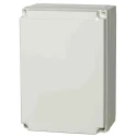 Fibox MNX Series Polycarbonate Electrical Enclosure Grey Lid IP66 IP67 IK08 100mm x 255mm x 180mm 