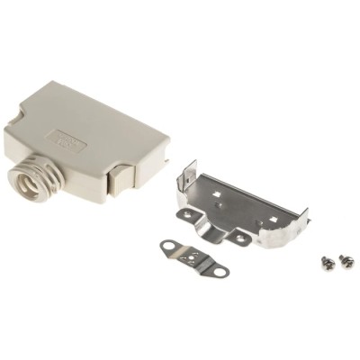 3M 103 Series ABS Straight D-Sub Backshell 50 Way Strain Relief 10350-3210-000