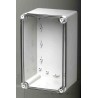 Fibox Piccolo Series Grey Transparent Lid Polycarbonate Enclosure IP66, IP67, IK08 125 mm x 230 mm x 140 mm