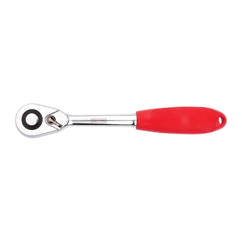 RS PRO 1/4 in Chrome Vanadium Steel Ratchet with Ratchet Handle, 150mm Overall Length 194-4594