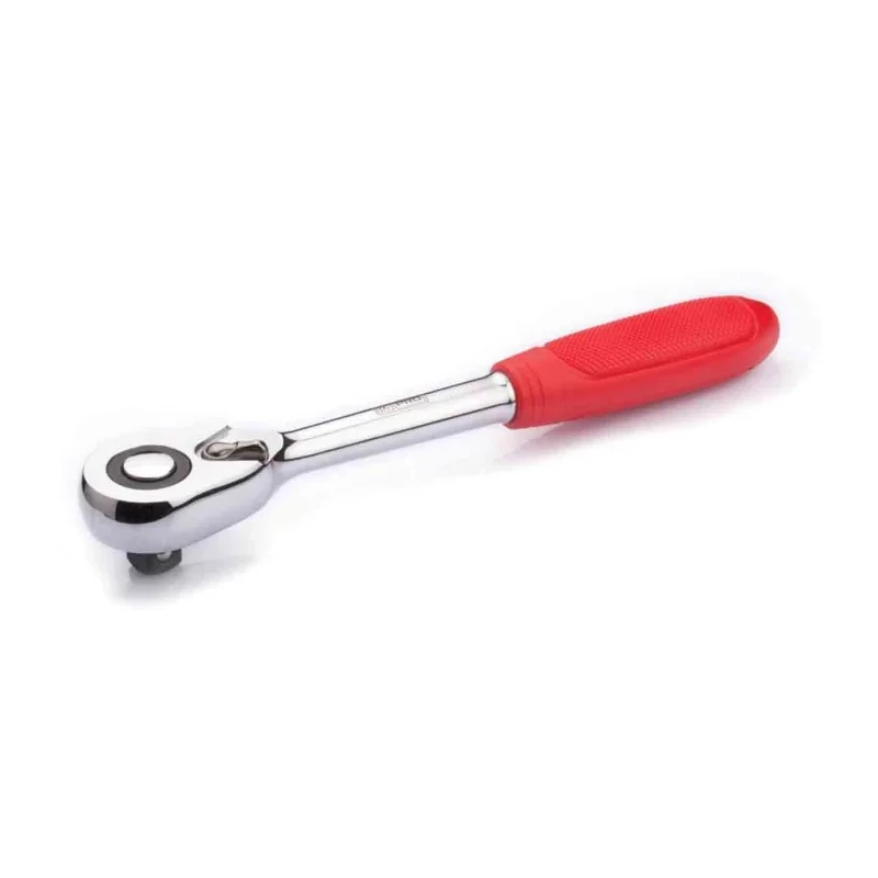 RS PRO 1/4 in Chrome Vanadium Steel Ratchet with Ratchet Handle, 150mm Overall Length 194-4594