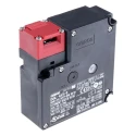 Omron Solenoid Interlock Switch, Power to Unlock, 24V DC, IP67, Plastic Housing, 1 NO/1 NC, 50mA Contact Current D4NL