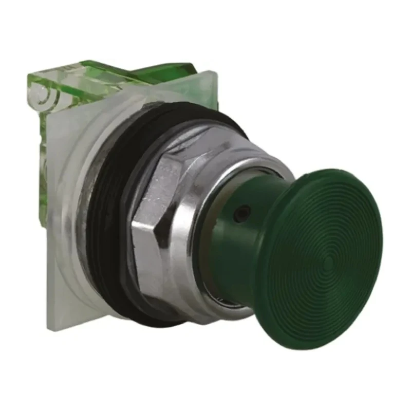 Schneider Electric Harmony 9001K Series Green Momentary Push Button Head 30 mm Cutout IP66 9001KR24G