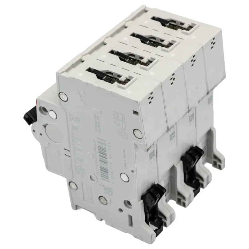 ABB System Pro M Compact S200M Miniature Circuit Breaker 4-Pole 63A Type K 400V AC 6kA Breaking 2CDS254001R0607 S204-K63