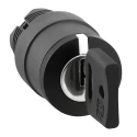 Schneider Electric Harmony 3-position Key Switch Head, Spring Return to Centre, 22mm Cutout ZB5AG1