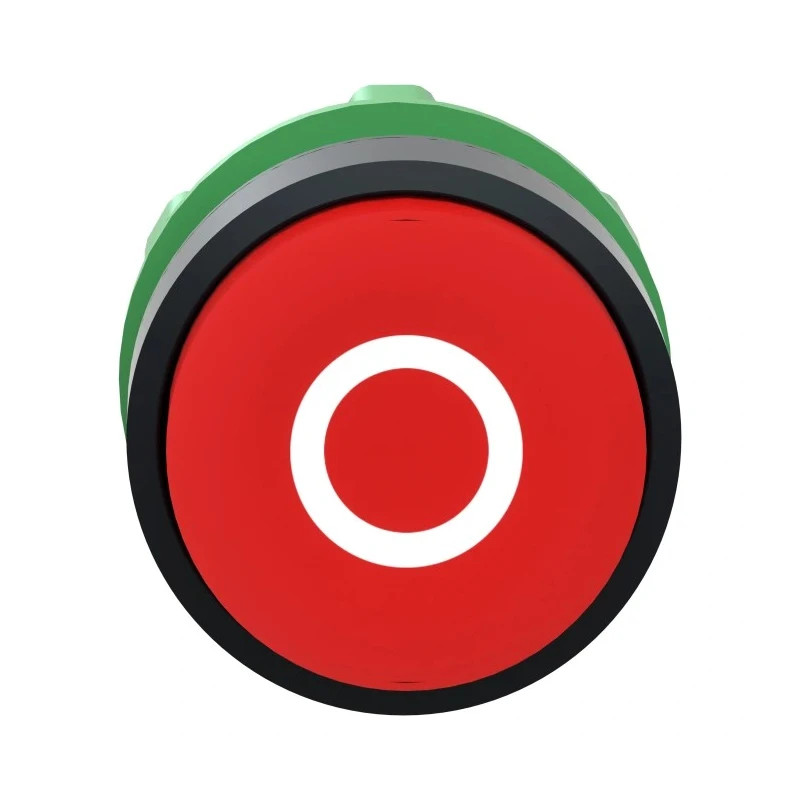 Schneider Electric Harmony Series Red Spring Return Push Button Head 22 mm Cutout IP66 IP69K IP67 ZB5AL432