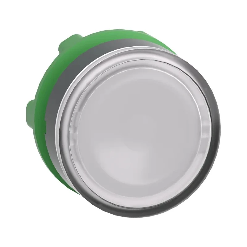Schneider Electric Harmony Series White Maintained Push Button Head 22 mm Cutout Plastic IP69K/IP67/IP66 ZB5AH013