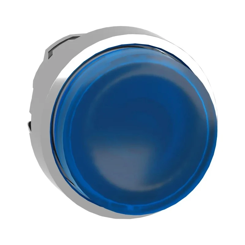 Schneider Electric Harmony Series Blue Spring Return Push Button Head 22mm Cutout IP66 IP69K ZB4BW163