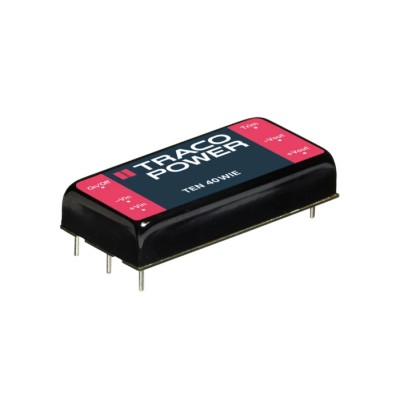 TRACOPOWER TEN 40-2410WIE DC/DC Converter 3.3V DC 12.2A 36V DC Input 9V Input 40W Through Hole DIP Package TEN 40WIE